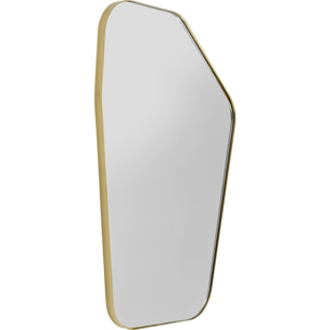 Miroir Shape laiton Kare Design