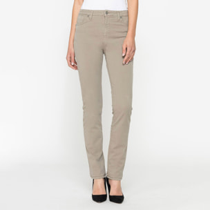 PANTALONE IN GABARDINA MOD.753 . Vita alta e gamba confortevole.