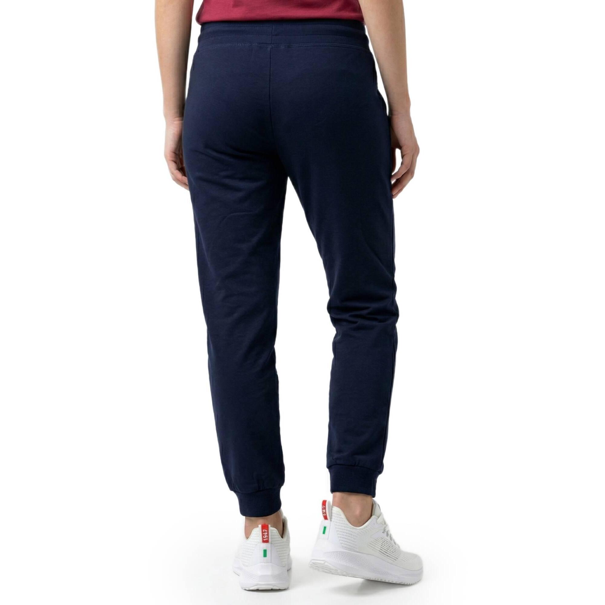 Pantalón deportivo mujer Leone 1947 Apparel logo tono sobre tono corte suave