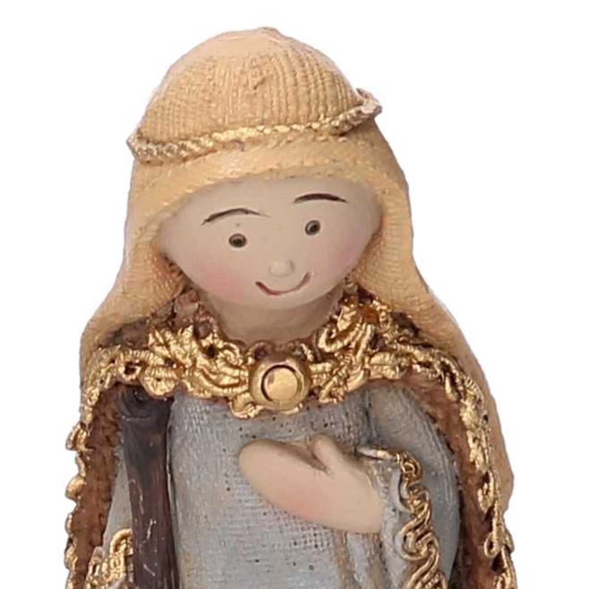 Presepe in resina set 11pz cmh13