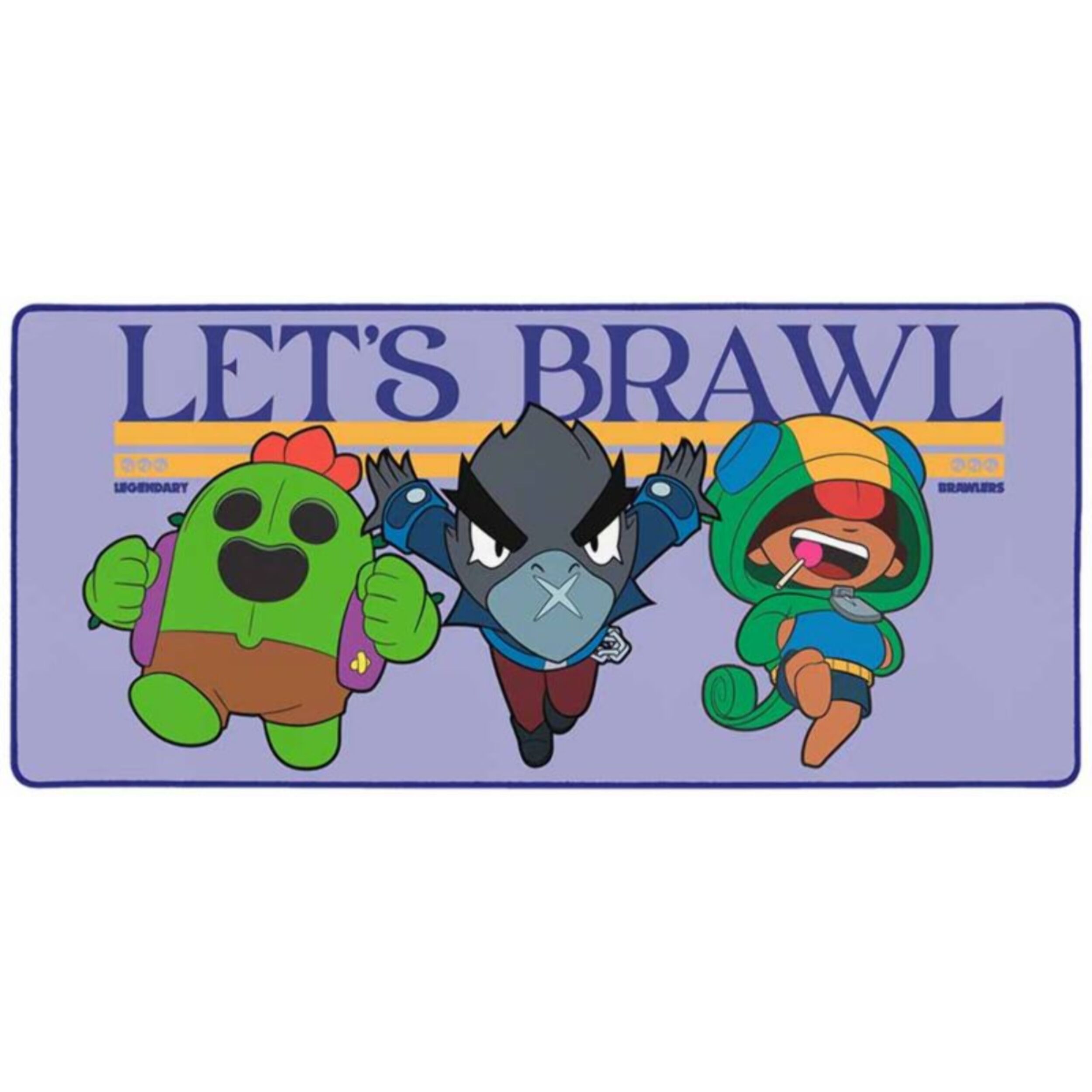 Tapis de souris SUBSONIC XXL DESK MAT LET'S BRAWL