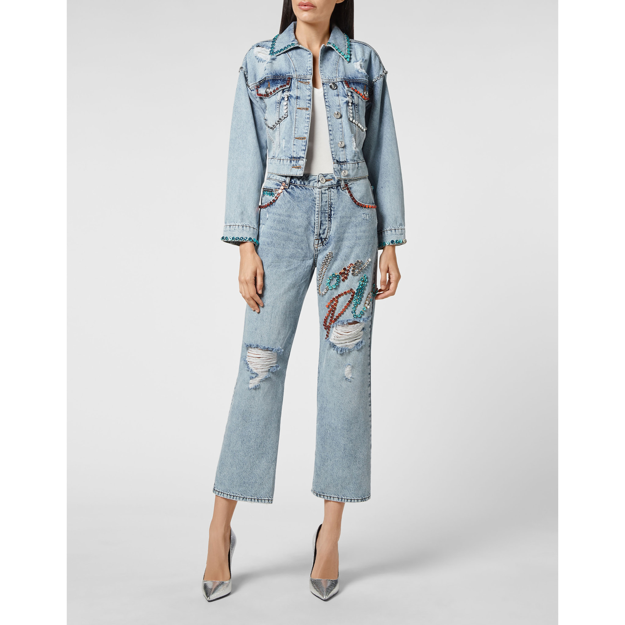 PHILIPP PLEIN Denim Jacket