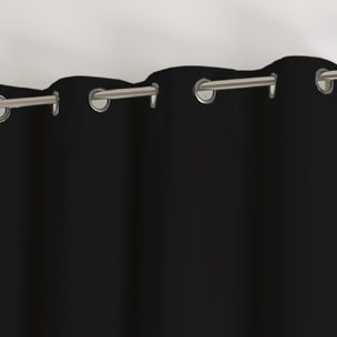 Rideau occultant ignifugé non feu M1 - Noir