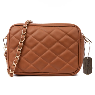 Cleopatra Borsa a tracolla Donna.Pelle autentica Pelle trapuntata.