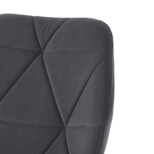 Oresteluchetta Set 4 Sedie VIRGINIA GOLD GREY grigio