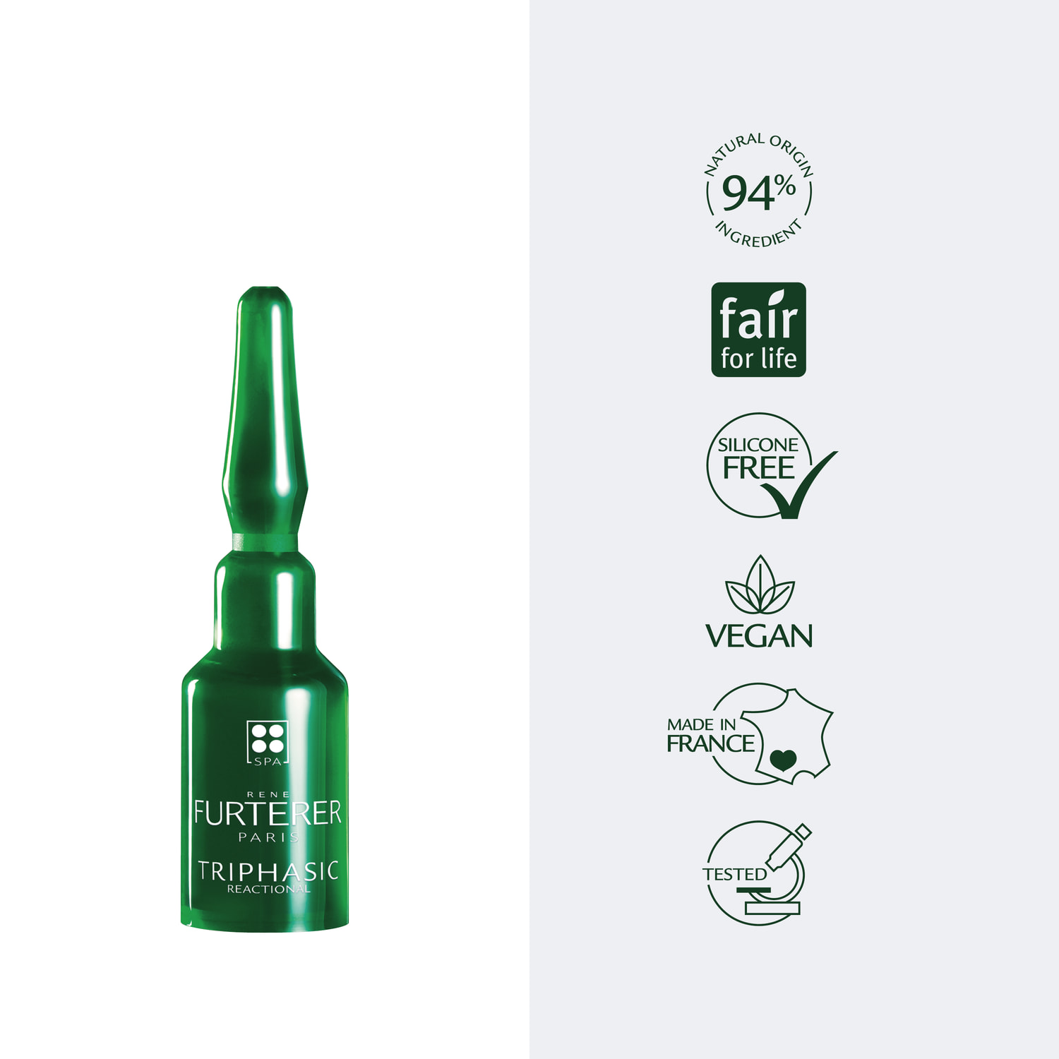 Triphasic Reactional  - Rituel Anti-Chute - Coffret 12 Ampoules