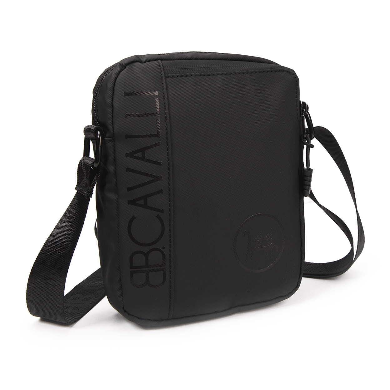 Borsa a tracolla da uomo - Modello False - 100% poliestere - 15.0 x 19.0 x 5.0 cm