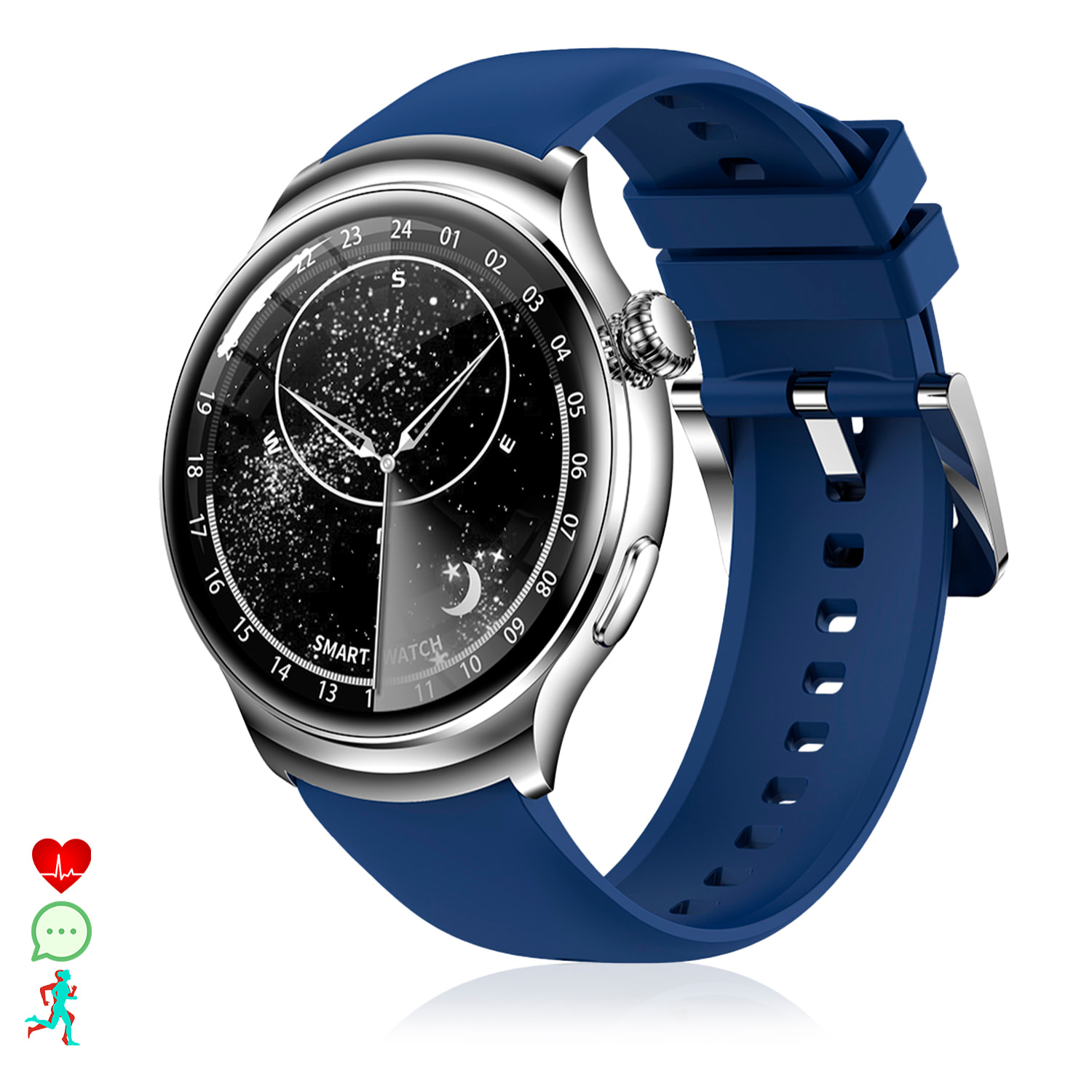 Smartwatch Z93 Pro con display AMOLED, monitor della salute, modalità sportive, temperatura corporea e chiamate bluetooth.