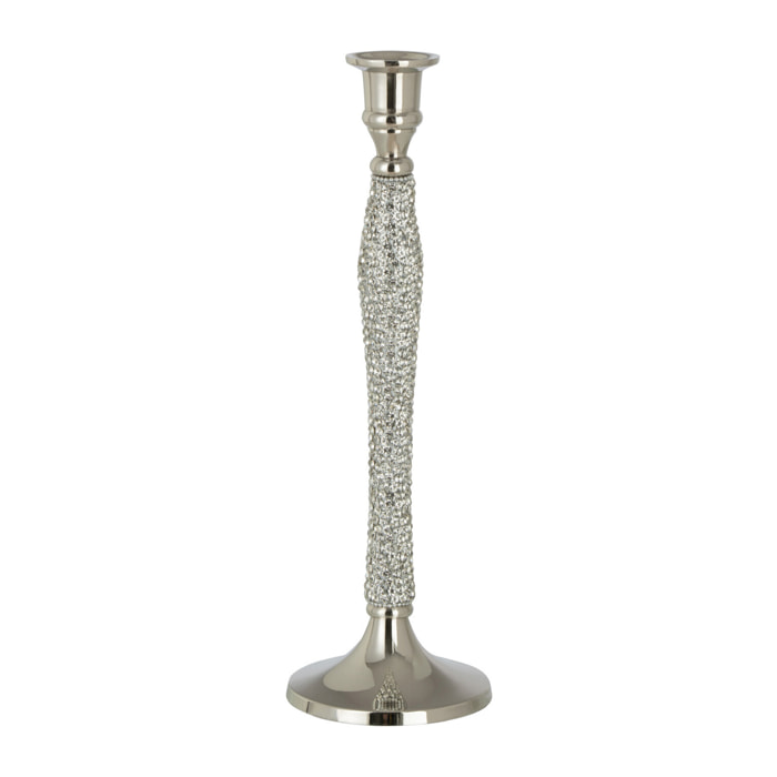 J-Line chandelier Diamant - aluminium - argent - large