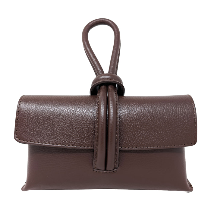 Borsetta Pochette in Vera Pelle Made in Italy