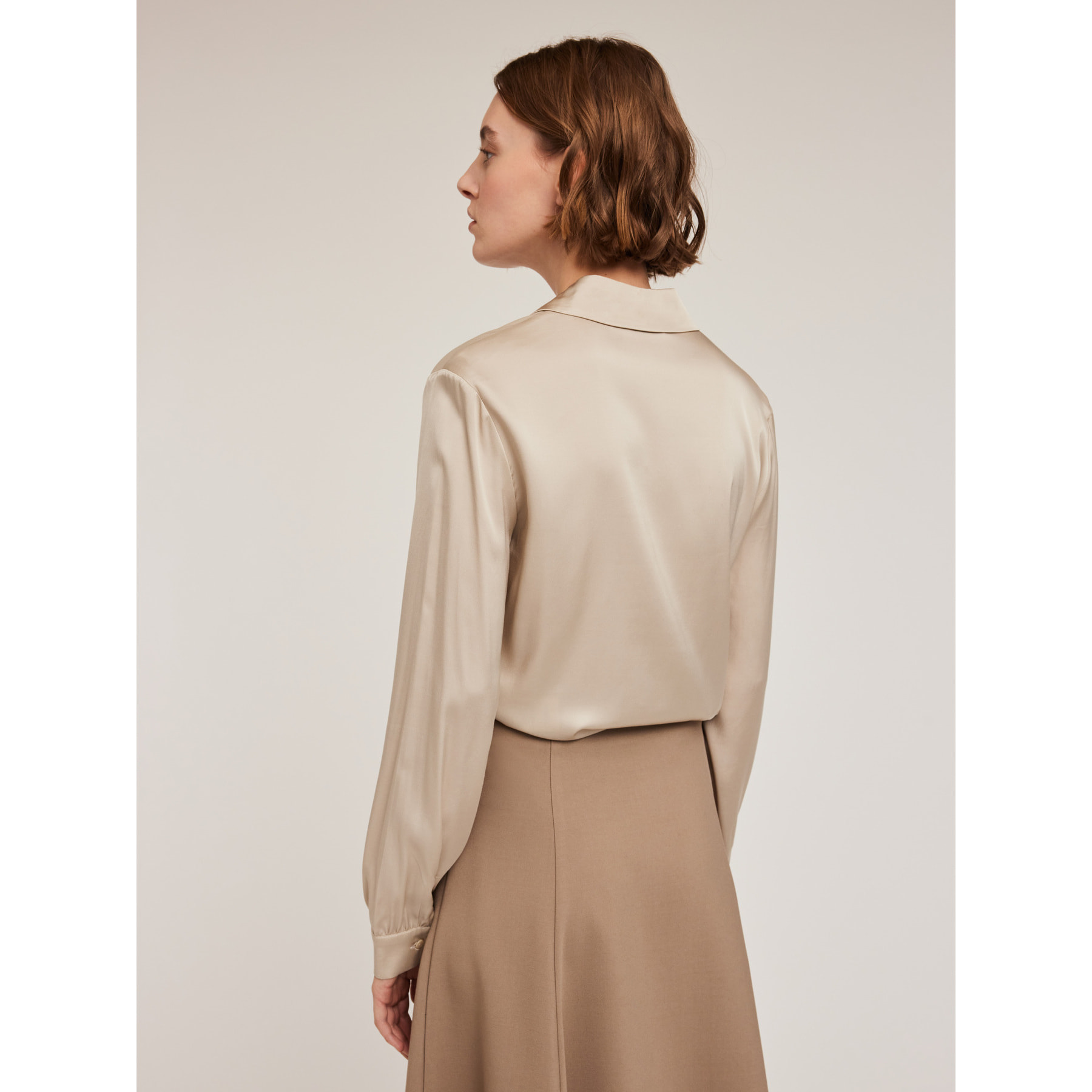 Motivi - Camicia satin - Beige
