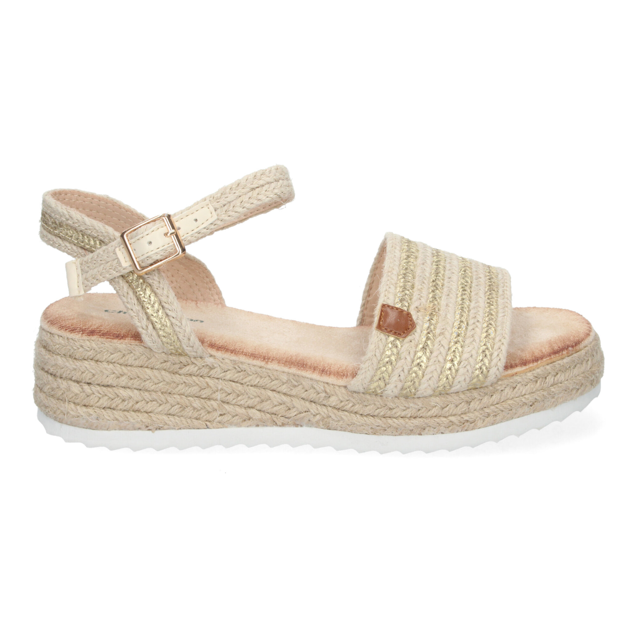 Sandalias para mujer de Verano con Cuña de Yute