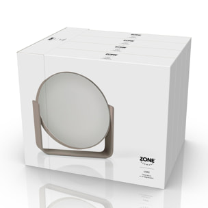 Miroir de table avec grossissement 5 x Ume Gris clair