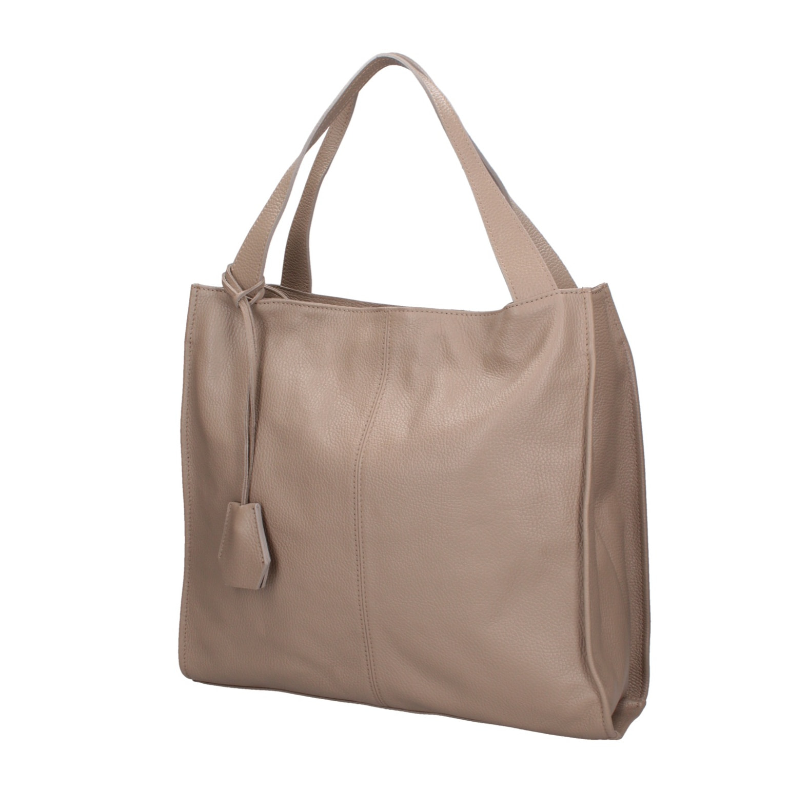 Borsa a spalla da donna - Modello Aelia - Vera pelle - 40.0 x 36.0 x 12.0 cm