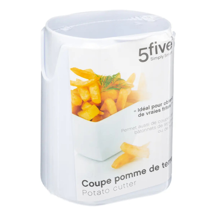 Coupe friteslame acier blanc
