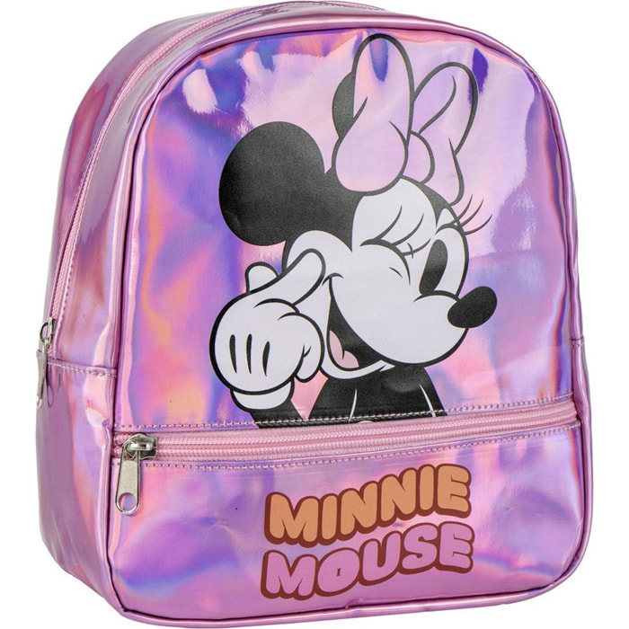 Mochila Casual Iridiscente Minnie