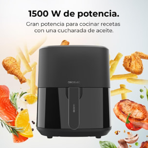 Freidora de Aire sin Aceite de 5'5L Cecofry Fantastik 5500,1500W,Tecnología Perf