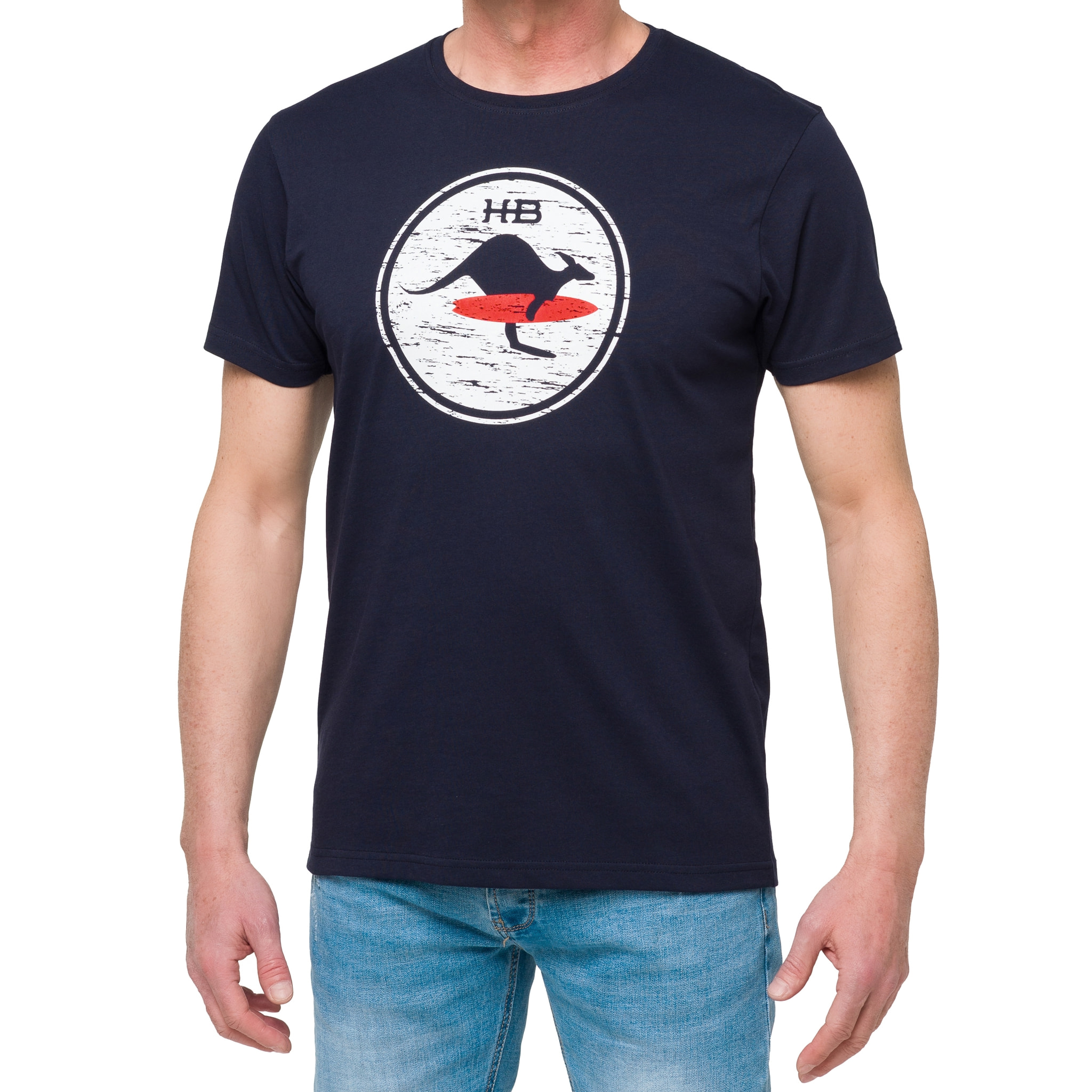 Camiseta de algodón 150 gr Hot Buttered Venice Azul