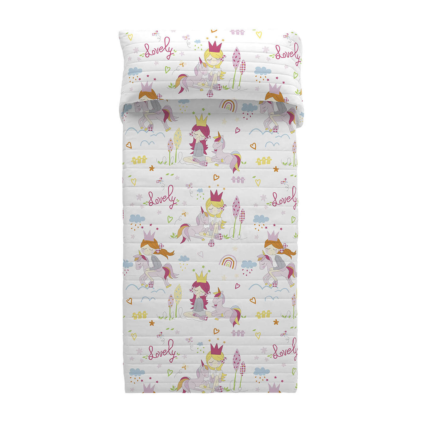 Cool Kids - Colcha Bouti Estampada - 100% Algodón - 70 gr/m² - Lovely