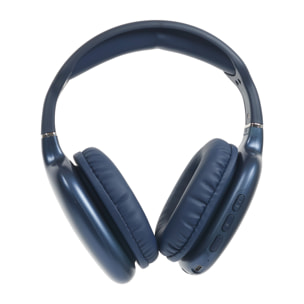 Casque sans fil - BE MIX - Design Épuré - Confort d'Écoute - Bleu