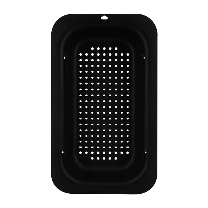 Panier égouttoir extensible 34.5-48cm en polypropylène et inox