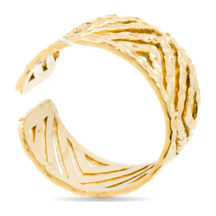 Anillo LUX BY LUX acabado oro 18k