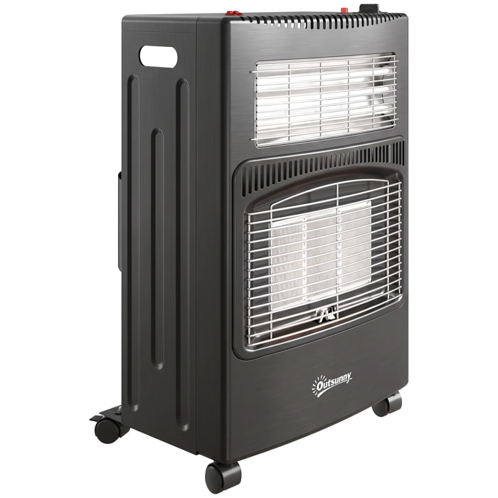 Chauffage d'appoint gaz et électrique 4200W/1200W