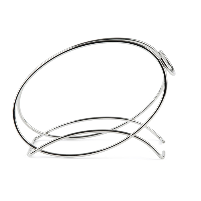 Porte-bouteille Excelsa- Elegance, Acier Argenté