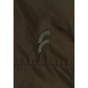 Gilet Uomo in Poliestere con Cappuccio e Full Zip