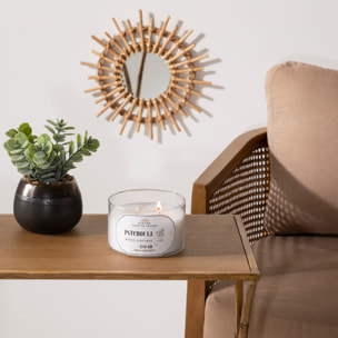 Bougie parfumée "Snow" - patchouli - 470g