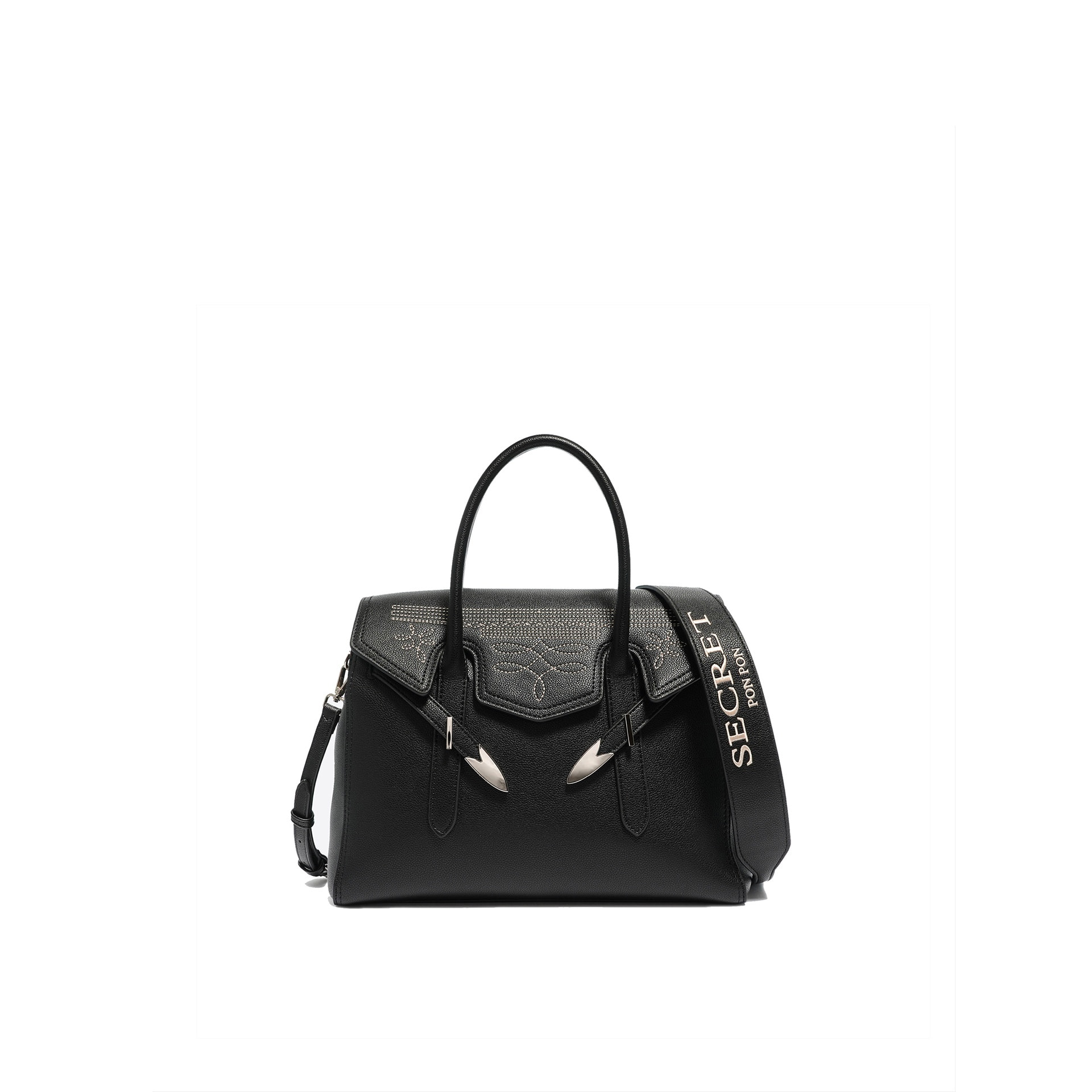 Borsa a mano da donna - Modello Emberyn - 100% poliuretano - 38.0 x 26.0 x 15.0 cm