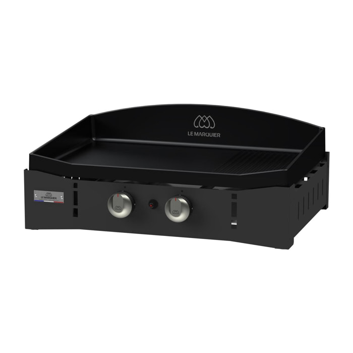 PLANCHA ORA GRILL GAZ 260 NOIRE - LE MARQUIER