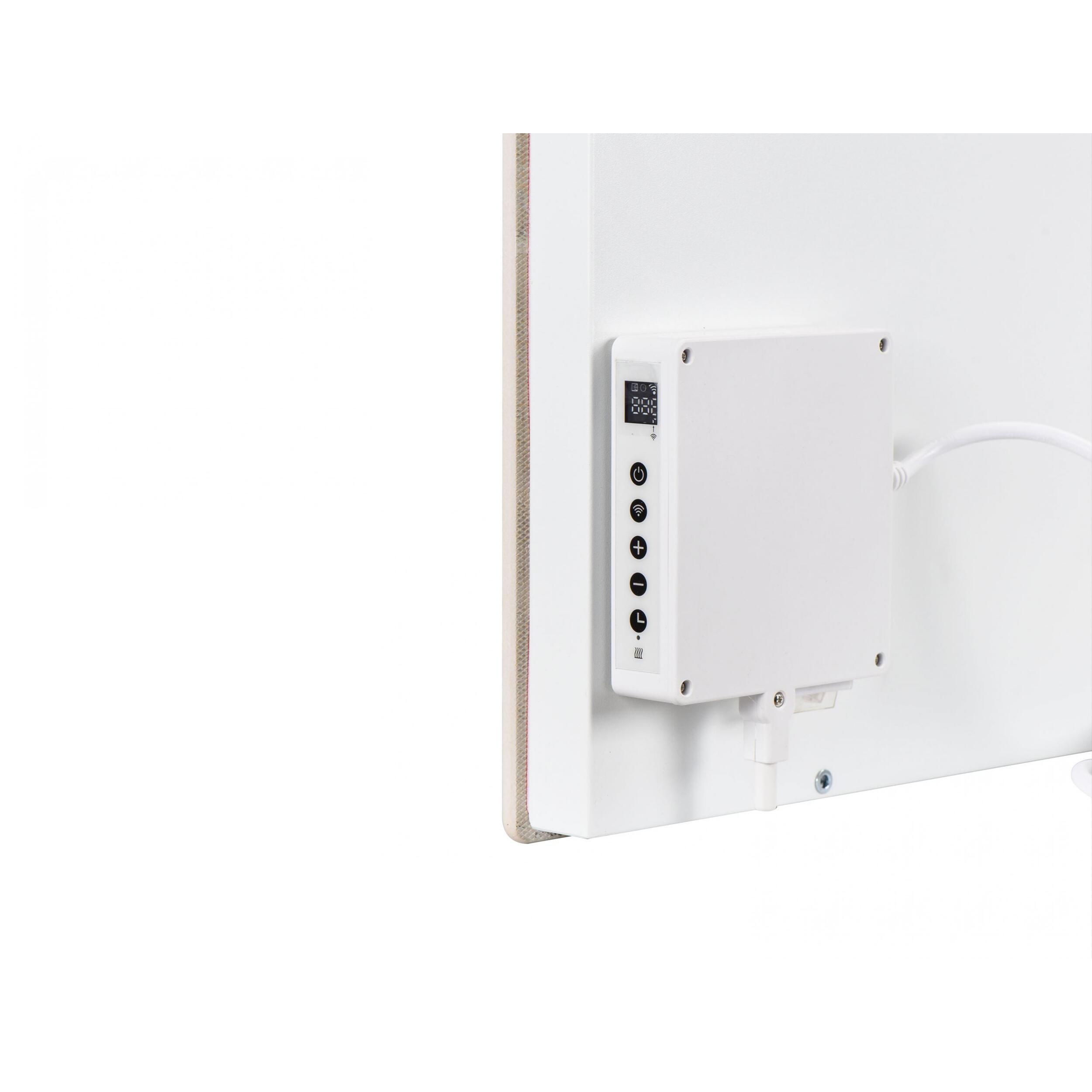 Émetteur thermique avec façade en céramique à finition marbrée 1000   W