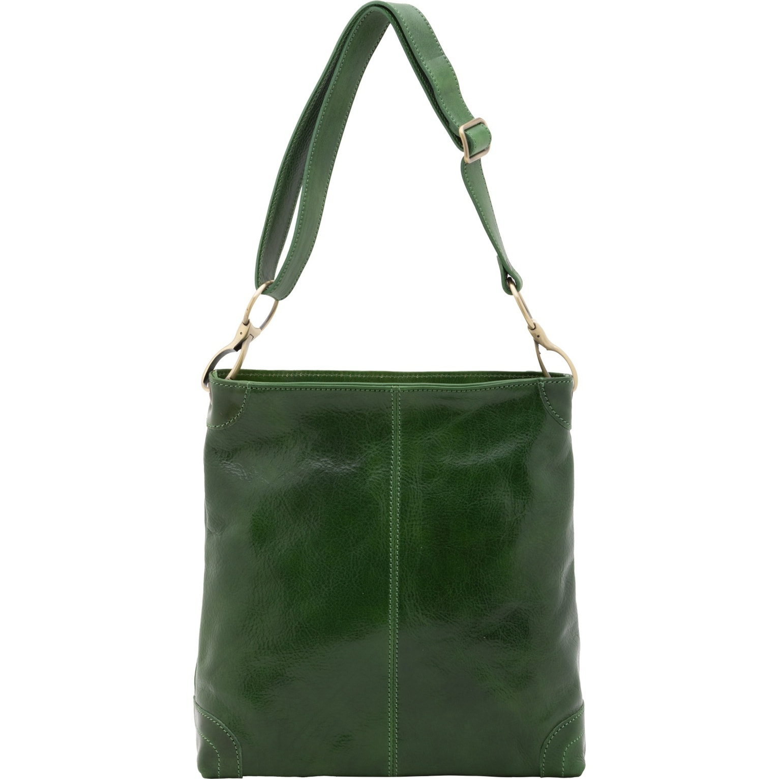 Borsa a spalla da donna - Modello False - 100% pelle - 32.0 x 32.0 x 11.0 cm