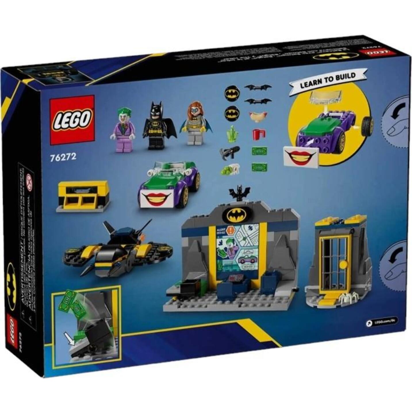 LEGO DC SUPER HEROES 76272 - BATCAVERNA CON BATMAN, BATGIRL E THE JOKER