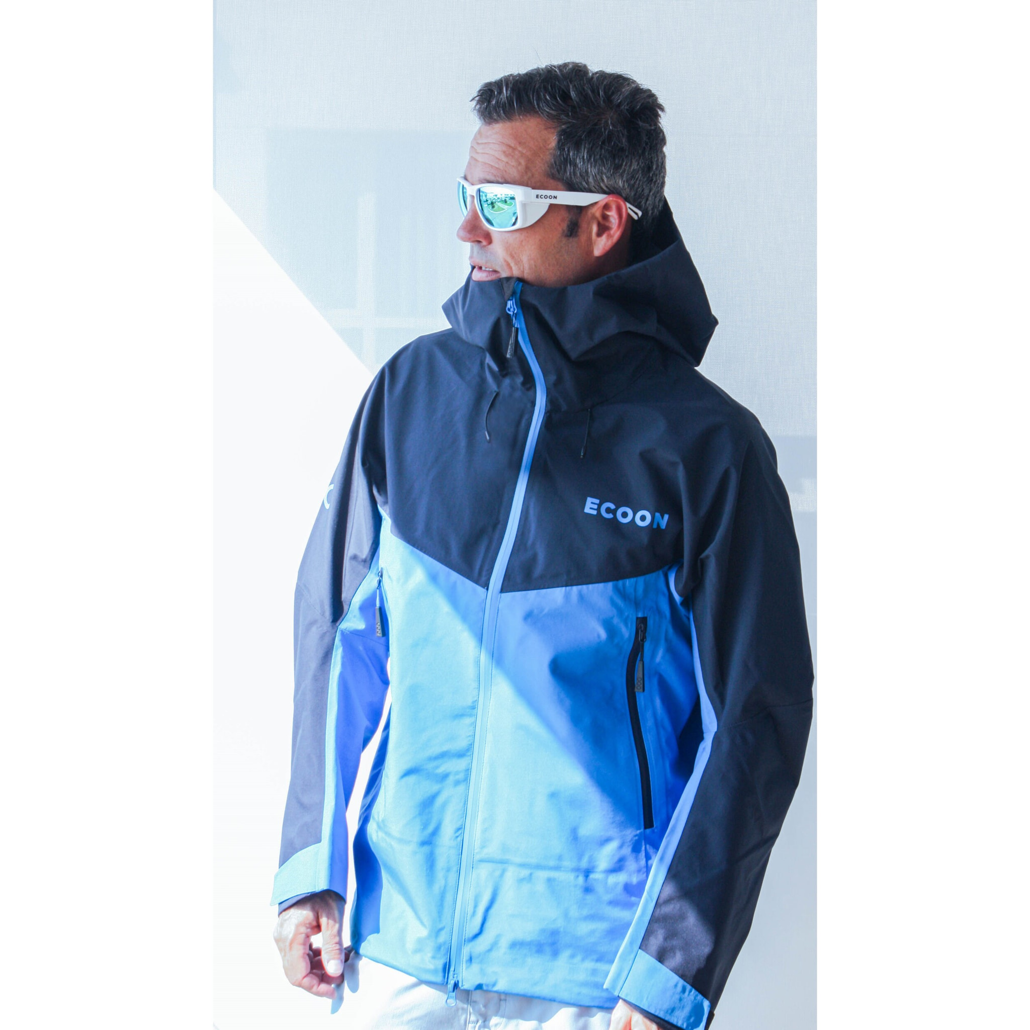 Chaqueta ECODiscover marca ECOON - Azul / Azul Claro
