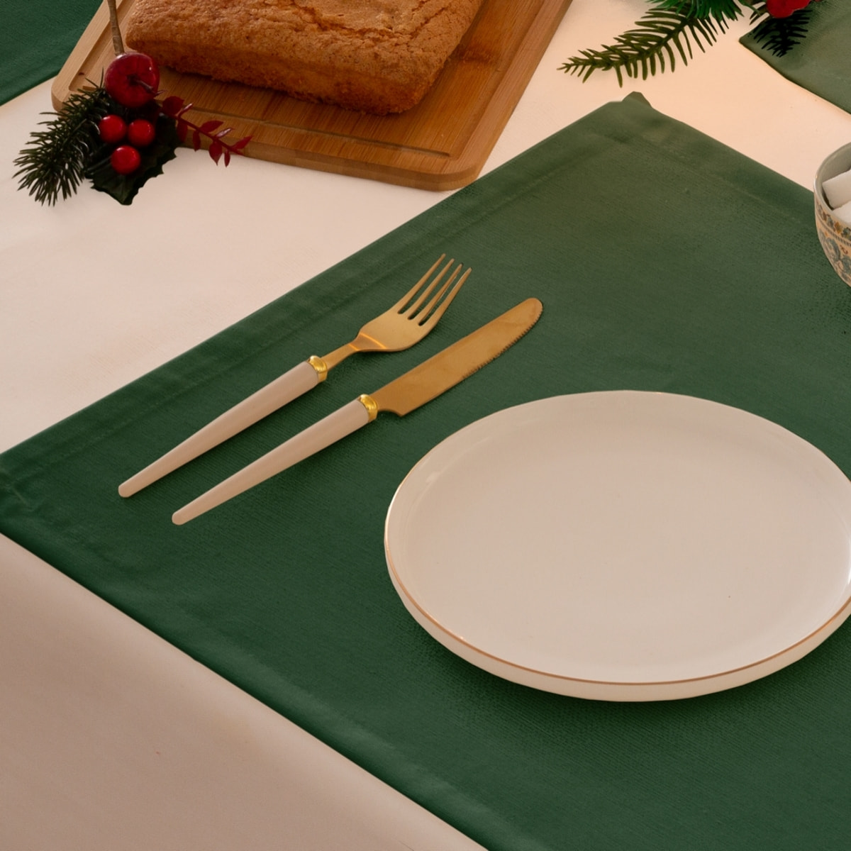 Nappe anti-tâches INDIV. CHRISTMAS VERT (2 ud.)