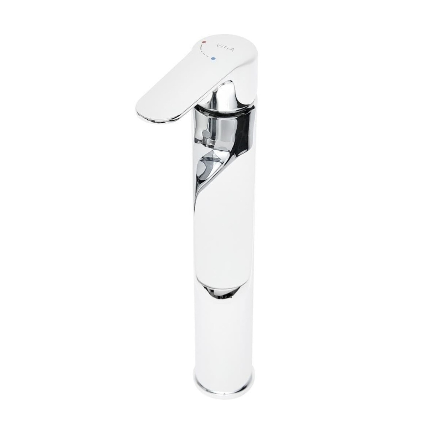 VitrA Root Round BluEco mitigeur lavabo haut sans bec chrome A42707BE