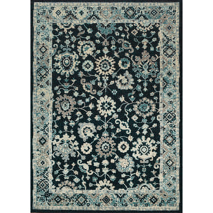 Anatolia - Tapis de salon vintage, bleu