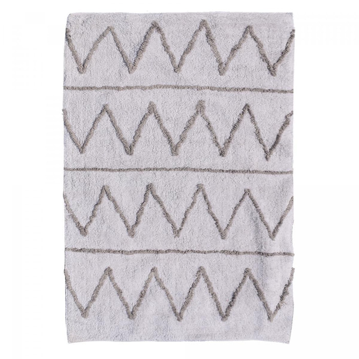 Tapis enfant Fait main BERBER SPIRIT Blanc 60x110 en coton