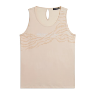 Canotta con Dettaglio Cut-Out e Grafica FREDDY