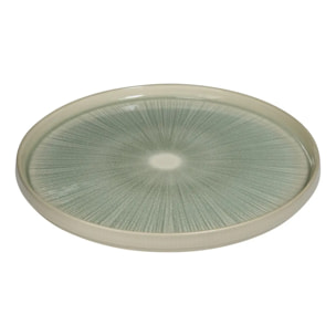 Lot de 4 Assiettes Eva vert