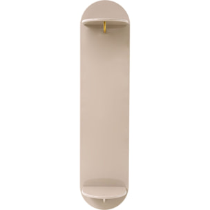 Portemanteau Groove taupe Kare Design