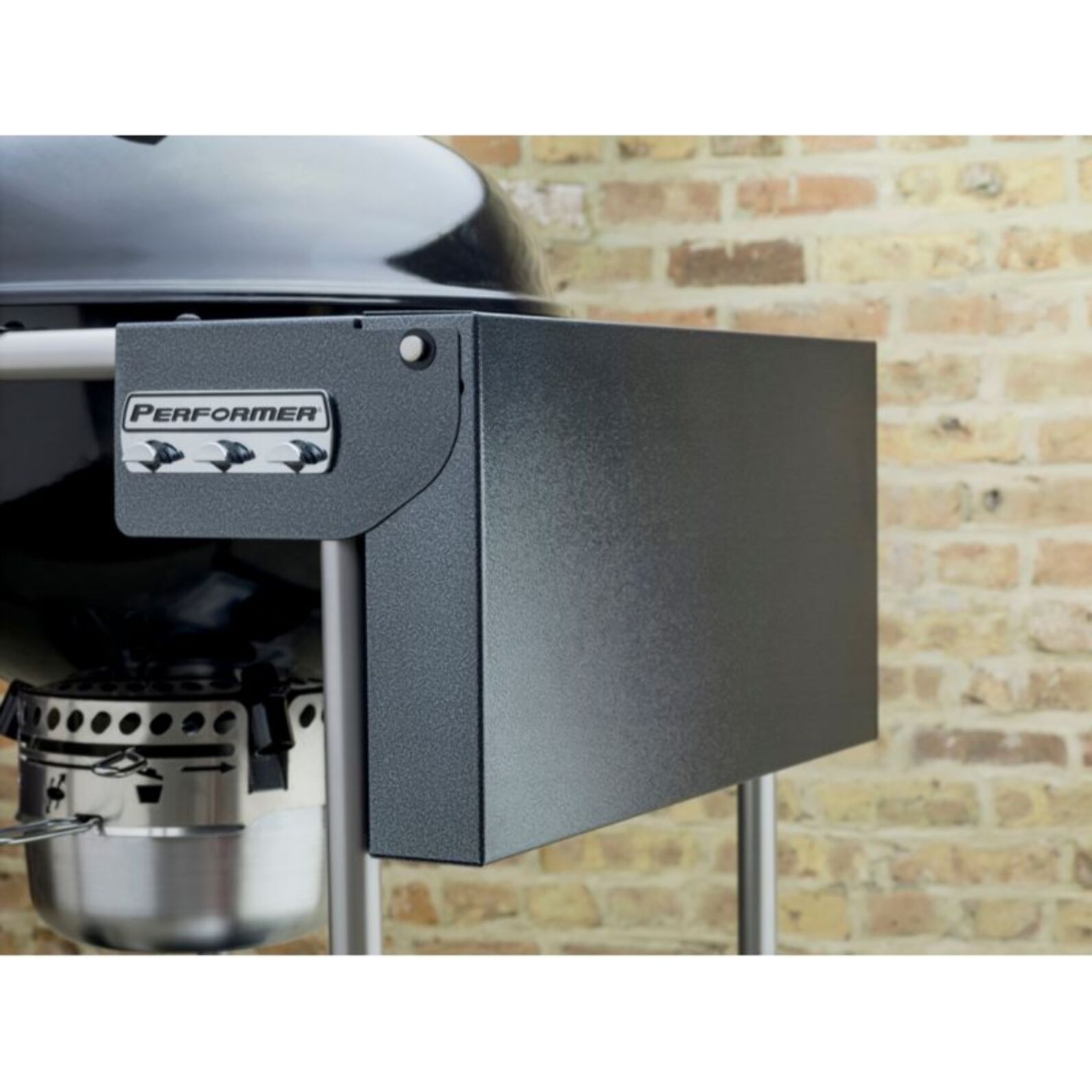 Barbecue charbon WEBER Performer GBS Charcoal Grill black sur chariot 57 cm