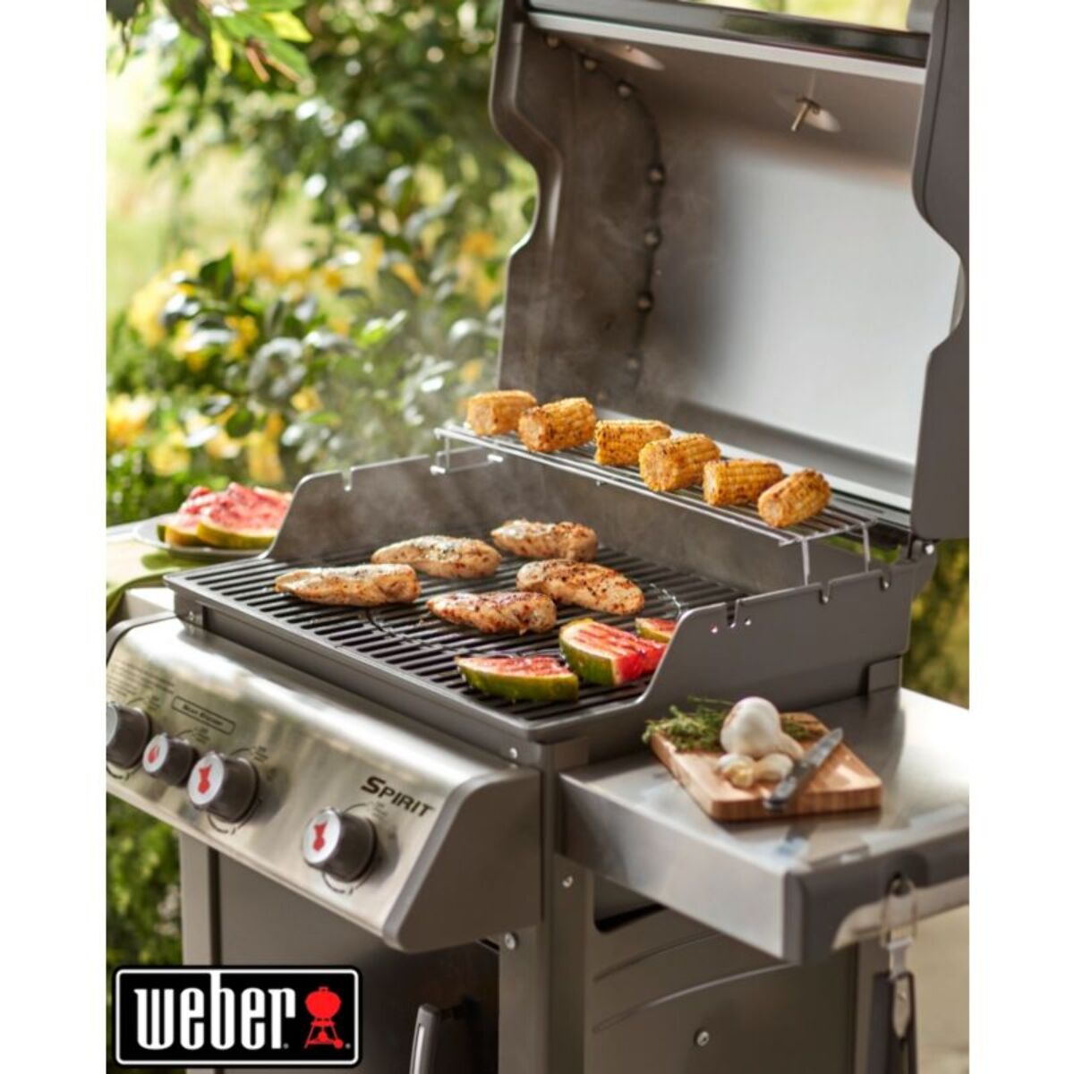 Grille barbecue WEBER GBS BBQ System en fonte pour Spirit 300