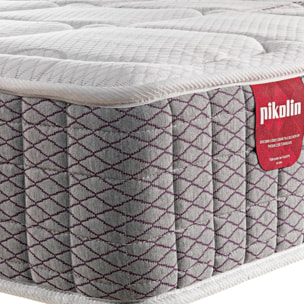 Colchón Muelles Ensacados y Visco | 27CM | Firmeza alta | Reversible Doble Cara | Máxima calidad | Troas