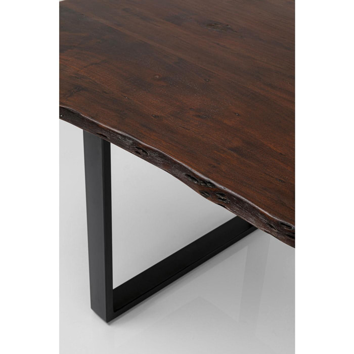 Table Harmony noyer noire Kare Design