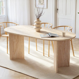 Table à manger ovale 8 pers. - SUNA