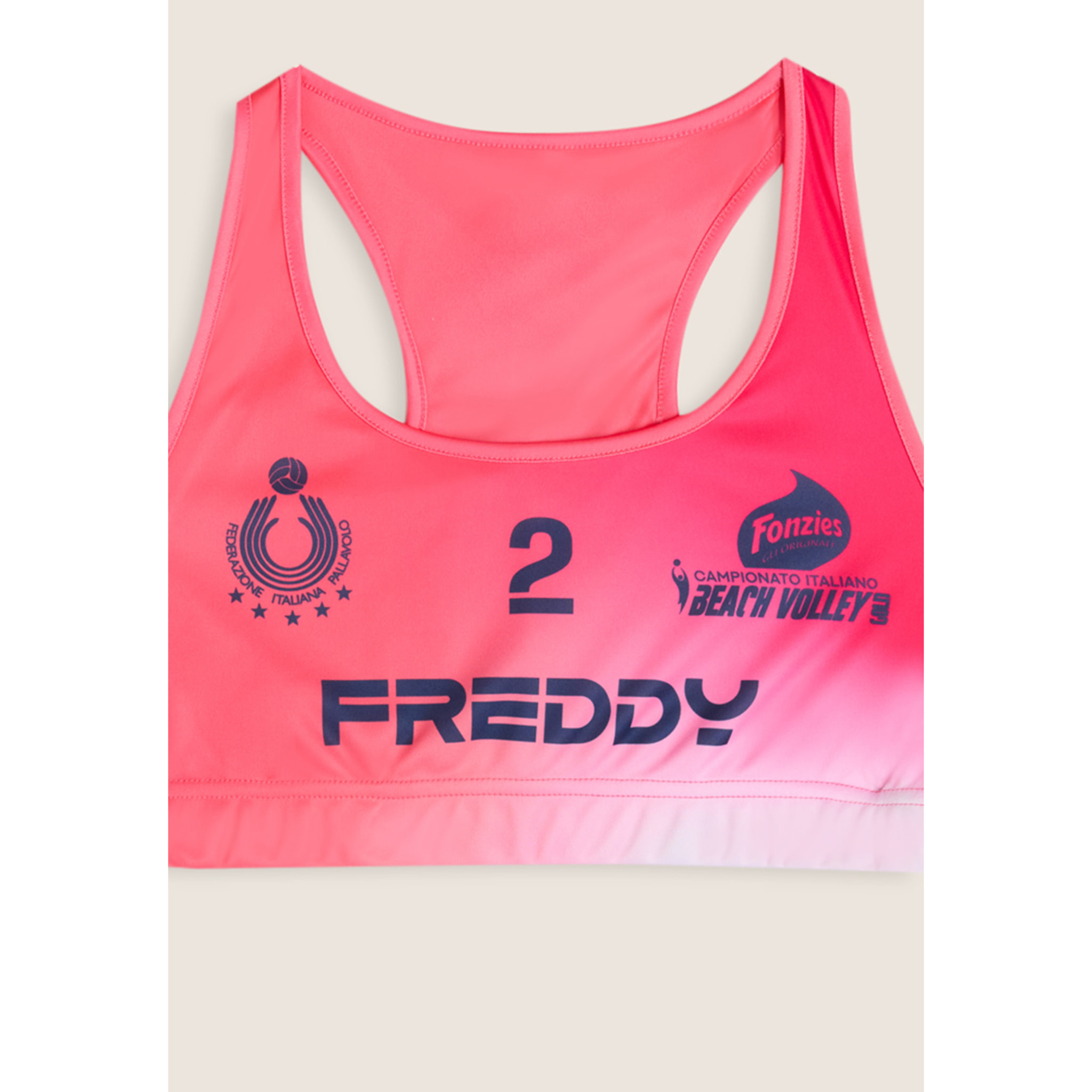 Top donna Beach Volley Gold 2025 - Numero 2