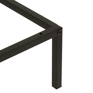 Pieds étagère métal 67x29cm "Mix N' Modul" noir